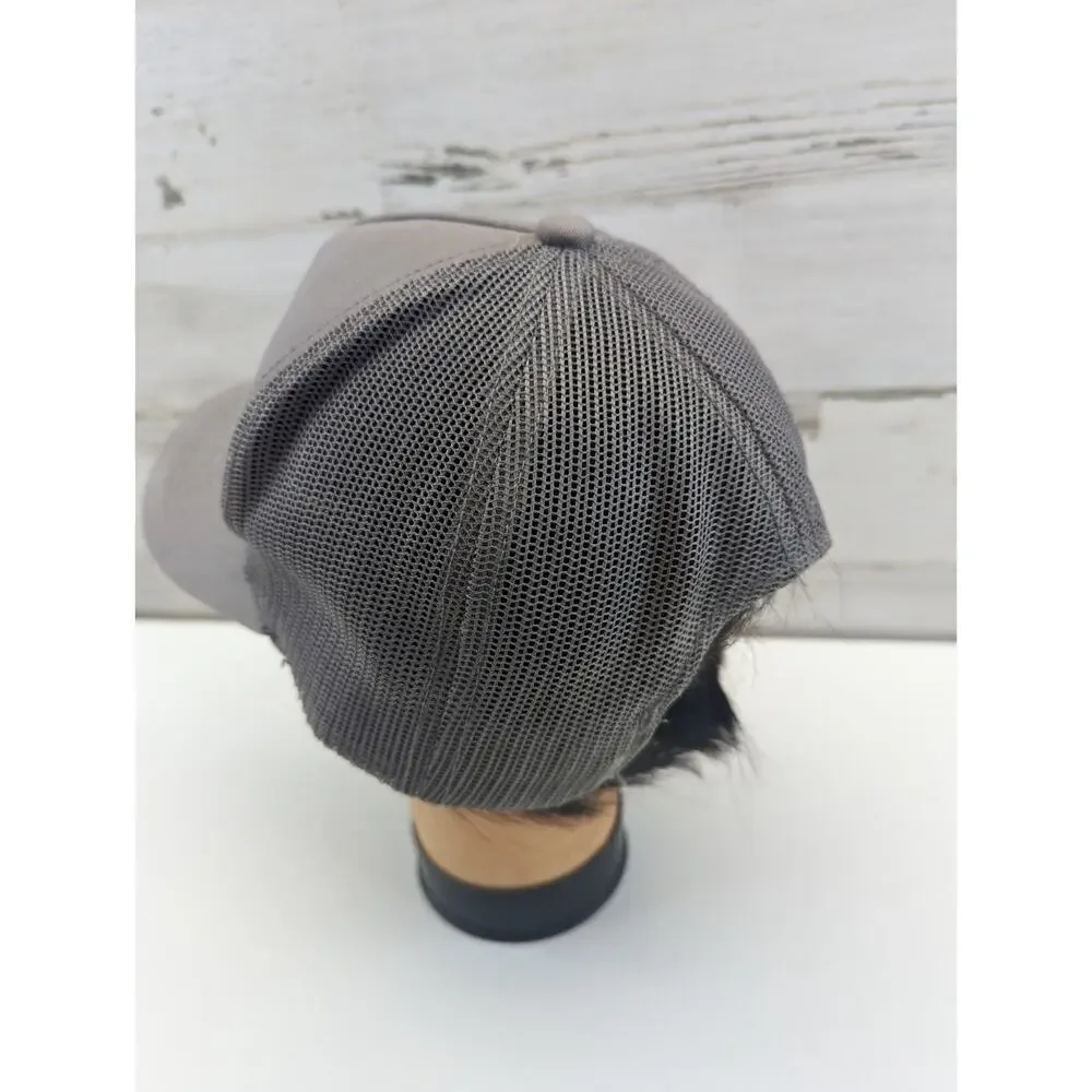 Gray Bass Pro Shops Hat Outdoor‎ Fishing Baseball Trucker Mesh Cap SnapBack